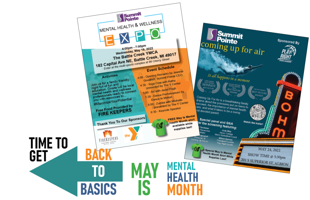May Is Mental Health Month Events!